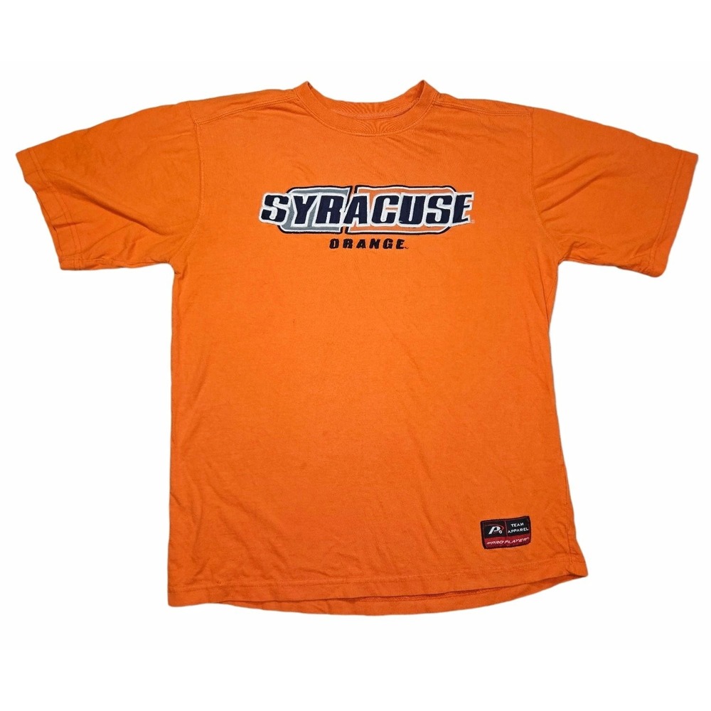 Vintage Pro Player Syracuse Orange NCAA Graphic T-Shirt Men's Size Medium SU